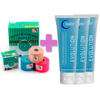 OFFRE PACK BANDAGE TEMTEX : 6 rouleaux de bandage neuromusculaire Temtex Kinesiology tape 5cm X 5m + 3 crèmes Kinefis Evolution 200 cc OFFRE PACK BANDAGE TEMTEX : 6 rouleaux de bandage neuromusculaire Temtex Kinesiology tape 5cm X 5m + 3 crèmes Kinefis Evolution 200 cc