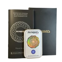 Dispositif de protection contre les rayonnements électromagnétiques PHIWAVES Diamond. Doté de la technologie Pranan validée scientifiquement. Son format compact et léger permet de le transporter facilement dans une poche Dispositif de protection contre les rayonnements électromagnétiques PHIWAVES Diamond. Doté de la technologie Pranan validée scientifiquement. Son format compact et léger permet de le transporter facilement dans une poche